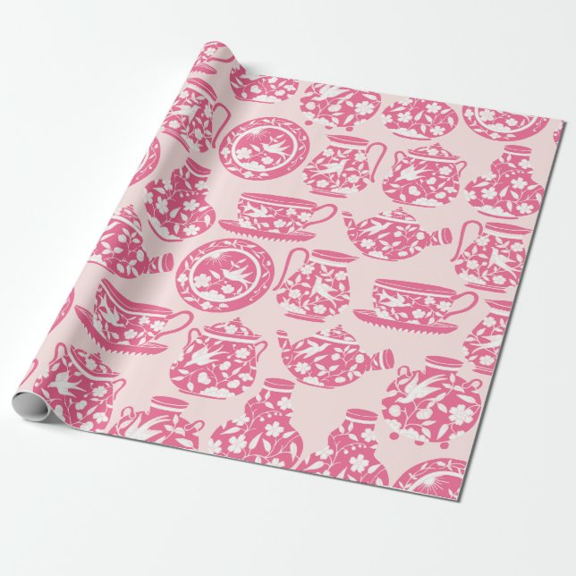Rosa Wrapper Geschenkpapier (Ungerollt)