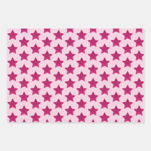 Rosa Wrapper Geschenkpapier Set