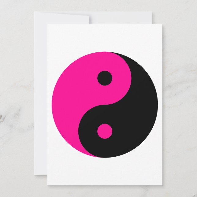 Rosa Yang Einladung (Vorderseite)