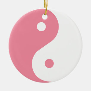 Rosa Yin & Yang Ornament