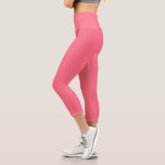 Rosa Yoga Capri Leggings<br><div class="desc">Leggings für Frauenkapseln sind eine vielseitige, komfortable und praktische Wahl für Yoga, Laufen oder andere Trainings. Dieses rosa Trainingsoutfit besteht aus hochwertigem, atmungsaktiven und dehnbaren Stoff, das sich harmonisch anpasst und sich mit Ihnen bewegt. Es ist in verschiedenen Größen erhältlich und eignet sich ideal für Frauen aller Größen und Formen....</div>