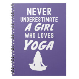 Rosa Yoga-Geschenke für ein Baby Notizblock