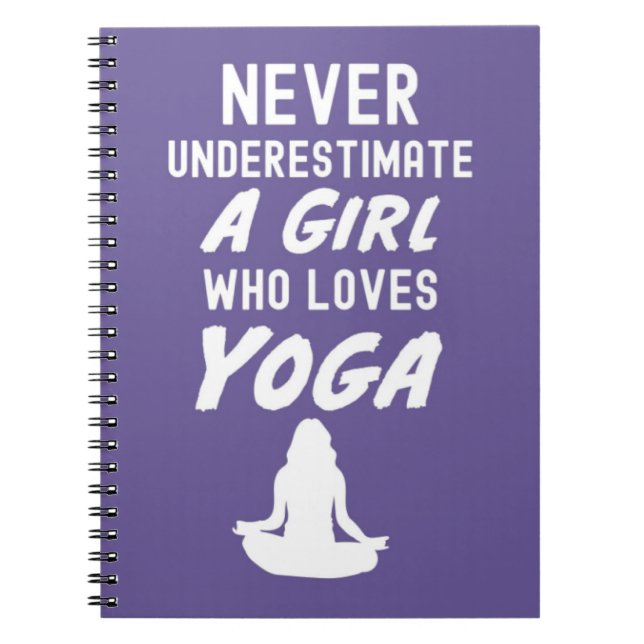 Rosa Yoga-Geschenke für ein Baby Notizblock (Vorderseite)