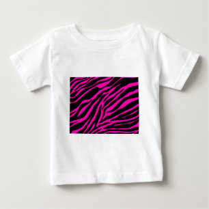 Rosa Zebra Baby T-shirt