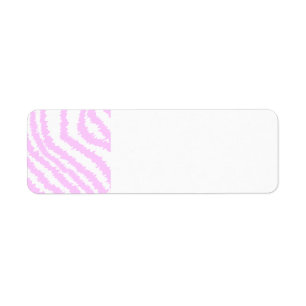 Rosa Zebra-Druck, Tiermuster