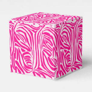 Rosa Zebra Geschenkschachtel