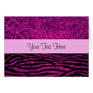 Rosa Zebra, Glitzer Zebra, Zebra Print, Streifen