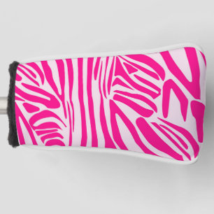 Rosa Zebra Golf Headcover