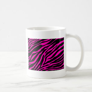 Rosa Zebra Kaffeetasse