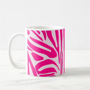 Rosa Zebra Kaffeetasse