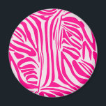 Rosa Zebra Magnet<br><div class="desc">https://www.zazzle.com/cute_colorful_birds_fanny_pack-256591423157296343</div>
