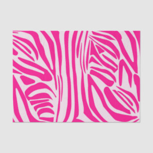 Rosa Zebra Seidenpapier