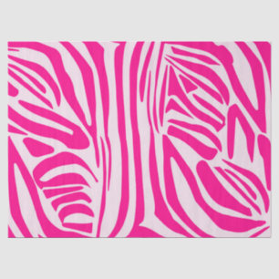 Rosa Zebra Seidenpapier