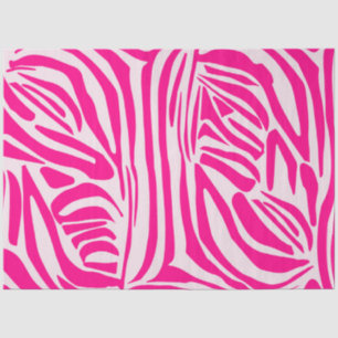 Rosa Zebra Seidenpapier