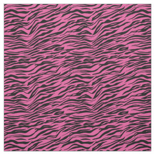 Rosa Zebra Stoff