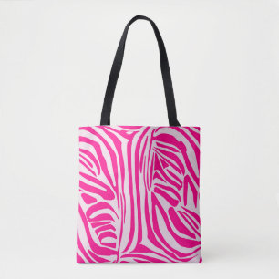 Rosa Zebradruck Tasche