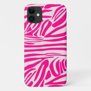Rosa Zebramuster Case-Mate iPhone Hülle