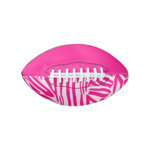 Rosa Zebramuster Football