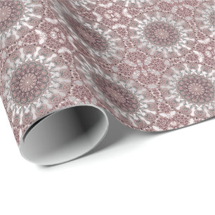 Rosa Zierpapier Geschenkpapier