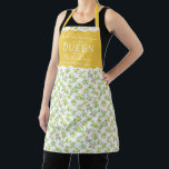 Rosa Zitronen Zitrusfrüchte Königin der Küche Schürze<br><div class="desc">Fügen Sie Ihrer Küche eine frische und stilvolle Touch mit der Pink Floral Lemons Citrus Queen of the Kitchen Schürze. Diese Schürze besticht durch eine reizvolle Mischung aus rosa Blume und lebhaften gelben Zitronen. Freuen Sie sich auf ein fröhliches und elegantes Ambiente. Ideal für Backen, Vorspeisen oder Hosting, behalte es...</div>