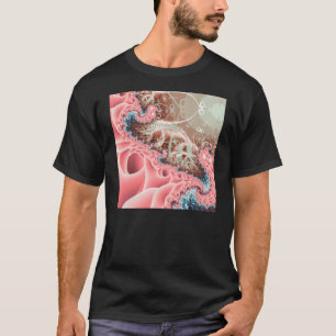 rosa Zuckerguss mit Wurzeln: Detail 3 T-Shirt