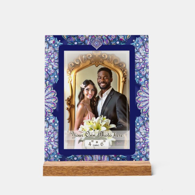 Rosace bleue (Recto)