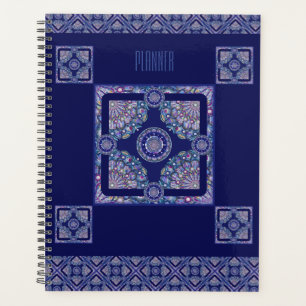 Rosace bleue