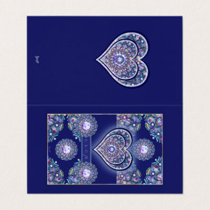 Rosace bleue