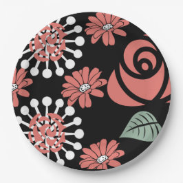 Rosacoaster Florah Plate Pappteller