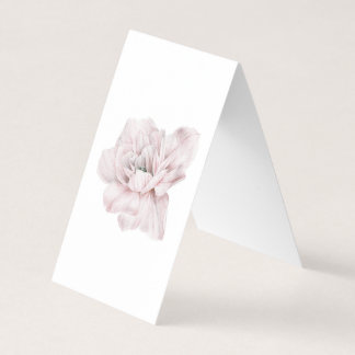 Rosafarbene, romantische, hochzeitselige, Vintage, Visitenkarten