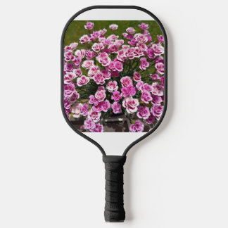 Rosafarbene Rosenblüten-Pickleball-Schläger Pickleball Schläger