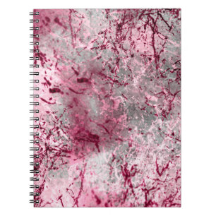 rosafarbenen Hintergrundkunst, Dekor, Muster, abst Notizblock