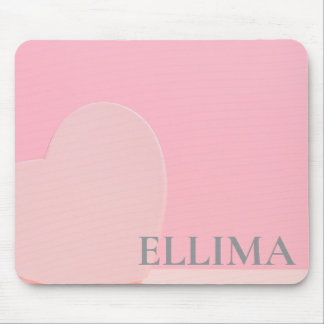 rosafarbener Marmor Mousepad