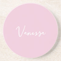 Rosafarbenes Champagner-Blush-Custom-Moderne-Schri