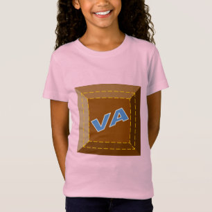Rosafarbenes Jersey-T-Shirt, feine Töchter SCHOKOL T-Shirt