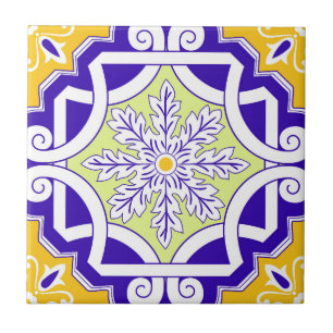 Rosafarbenes portugiesisches mediterranes Mosaik Fliese
