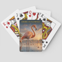 Rosaflamingo-Küstenlagune ANIMALS Poker