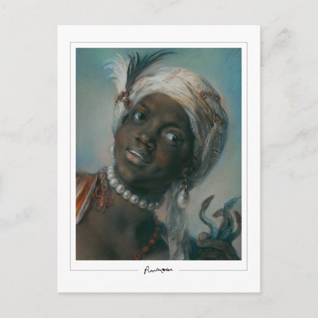 Rosalba Carriera #1 - Kunsterlebnisse Postkarte (Vorderseite)