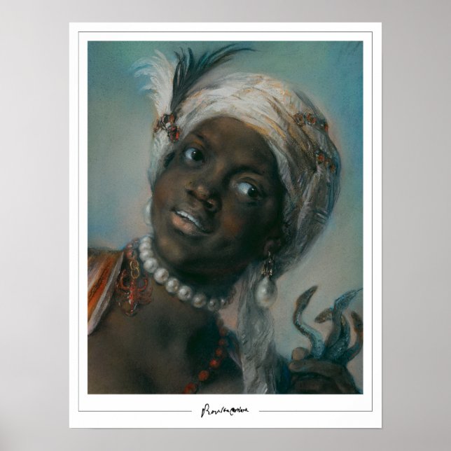 Rosalba Carriera Zediga Art Poster #1 (Vorne)