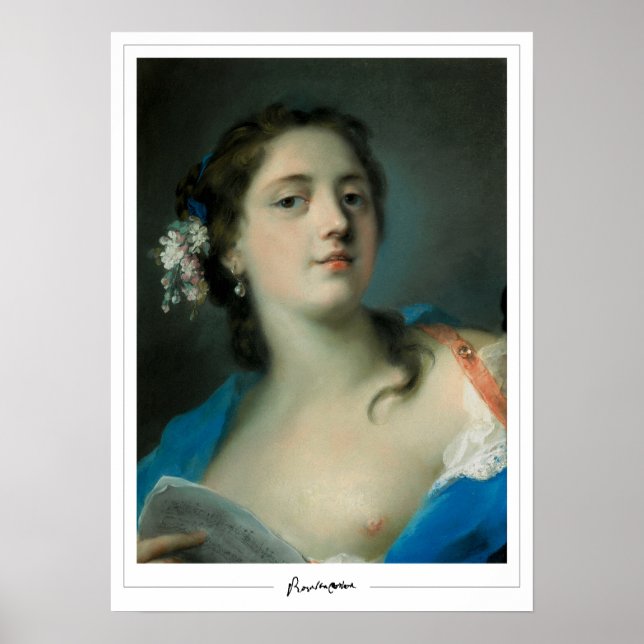 Rosalba Carriera Zediga Art Poster #4 (Vorne)