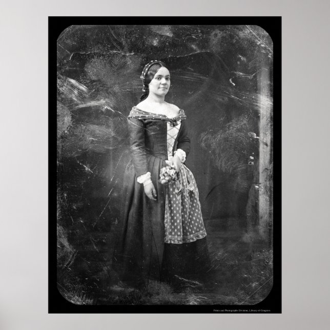 Rosalie Laborde Opera Daguerreotype 1845 Poster (Vorne)