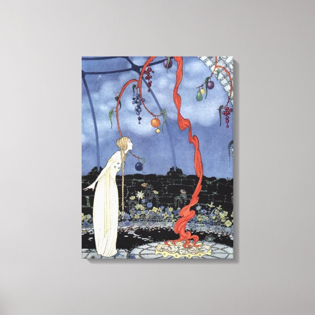Rosalie von Virginia Frances Sterrett Leinwanddruck (Vorderseite)