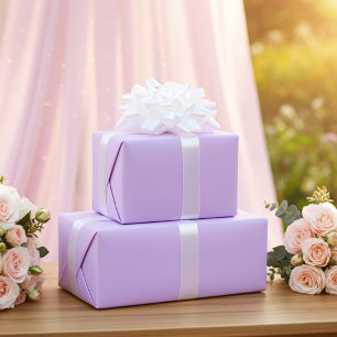 Rosalila Lavendel Geschenkpapier