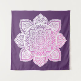 Rosaline Mandala Fine Art Wandteppich