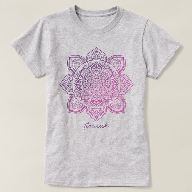 Rosaline Mandala Personalized T-Shirt (Von Creator hochgeladen)