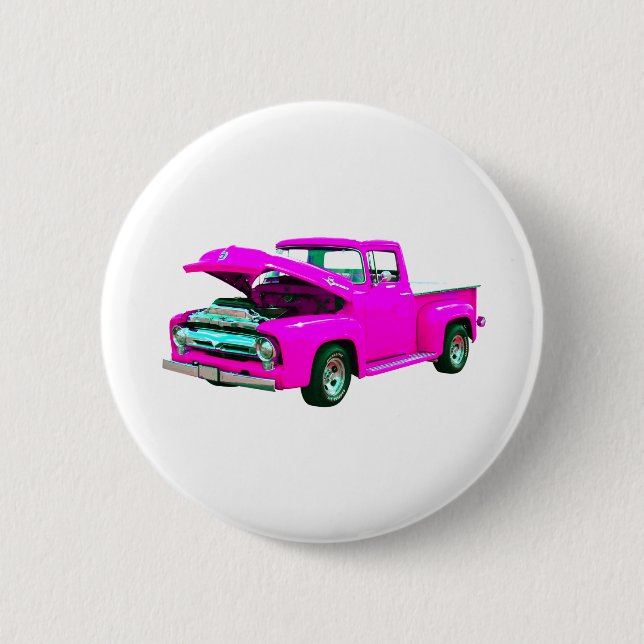 rosaner Pickup Button (Vorderseite)