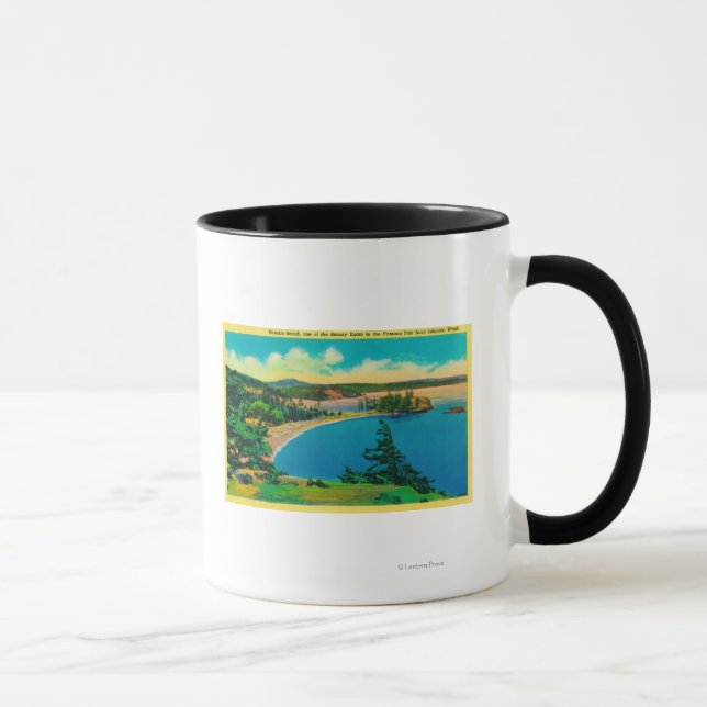 Rosario Beach in San Juan Islands, Washington Tasse (Rechts)