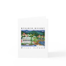 Rosario Resort Notecard
