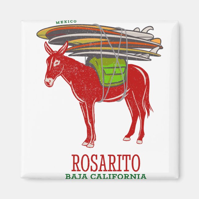 Rosarito Baja California Mexico Magnet (Vorne)