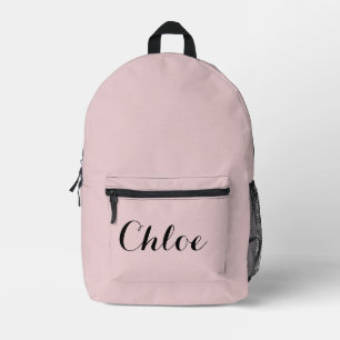 ROSAROTE INDIVIDUELL BENANNTER RANZEN BEDRUCKTER RUCKSACK